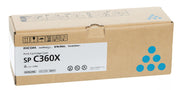 RICOH Original Toner SP C360X cyan