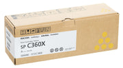 RICOH Original Toner SP C360X gelb