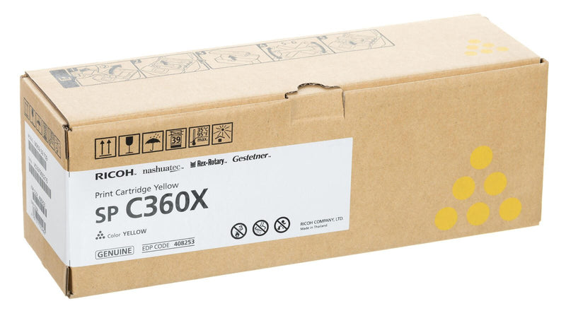 RICOH Original Toner SP C360X gelb