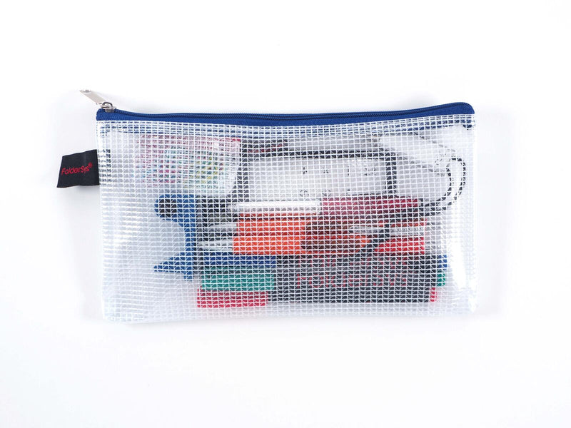 FolderSys Reißverschlussbeutel DIN lang transparent