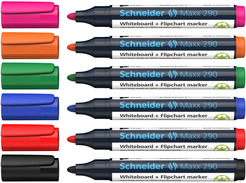 Schneider Maxx 290 Whiteboard- und Flipchart-Marker 2.0 - 3.0 mm Mehrfarbig