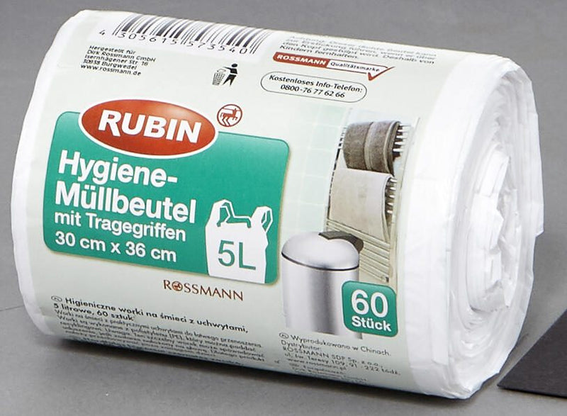 RUBIN Kosmetikbeutel 5,0 l weiß