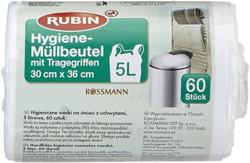 RUBIN Kosmetikbeutel 5,0 l weiß
