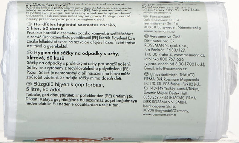 RUBIN Kosmetikbeutel 5,0 l weiß