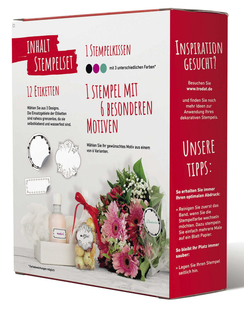 trodat Motivstempel Glückwünsche