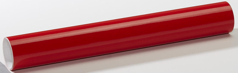 plottiX Vinylfolie permanent 31.5 cm x 1 m rot