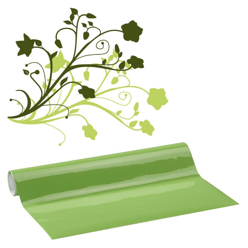 plottiX Vinylfolie permanent 31.5 cm x 1 m hellgrün