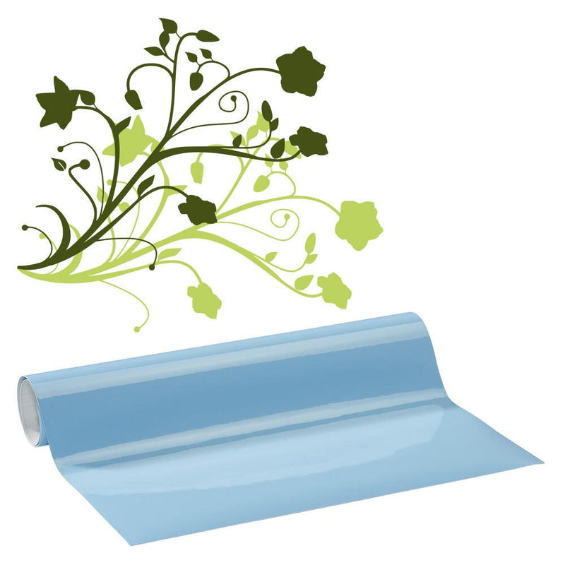 plottiX Vinylfolie permanent 31.5 cm x 1 m hellblau