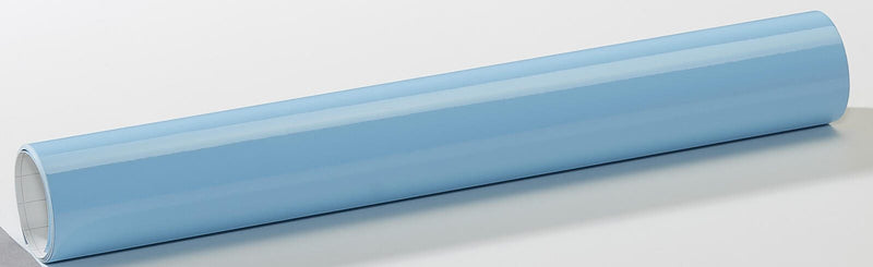 plottiX Vinylfolie permanent 31.5 cm x 1 m hellblau