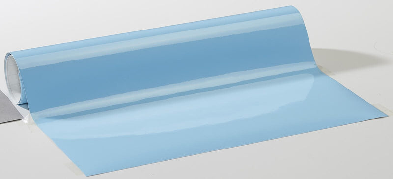 plottiX Vinylfolie permanent 31.5 cm x 1 m hellblau