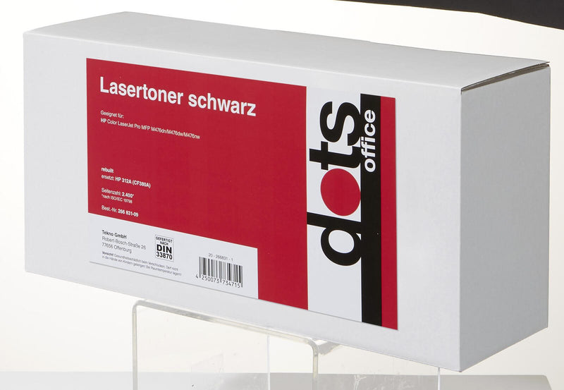 dots Toner kompatibel zu HP 312A (CF380A) schwarz