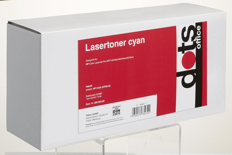 dots Toner kompatibel zu HP 312A (CF381A) cyan