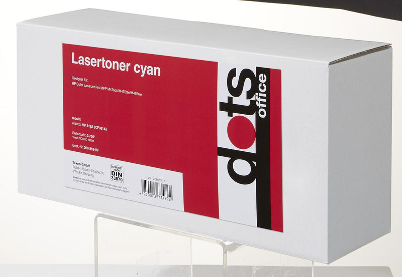 dots Toner kompatibel zu HP 312A (CF381A) cyan