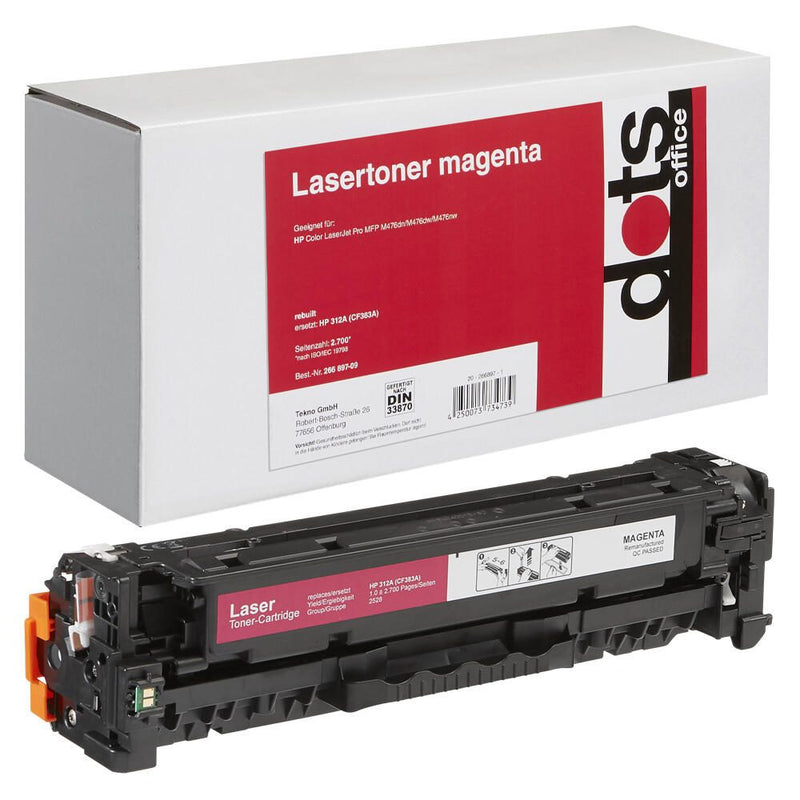 dots Toner kompatibel zu HP 312A (CF383A) magenta