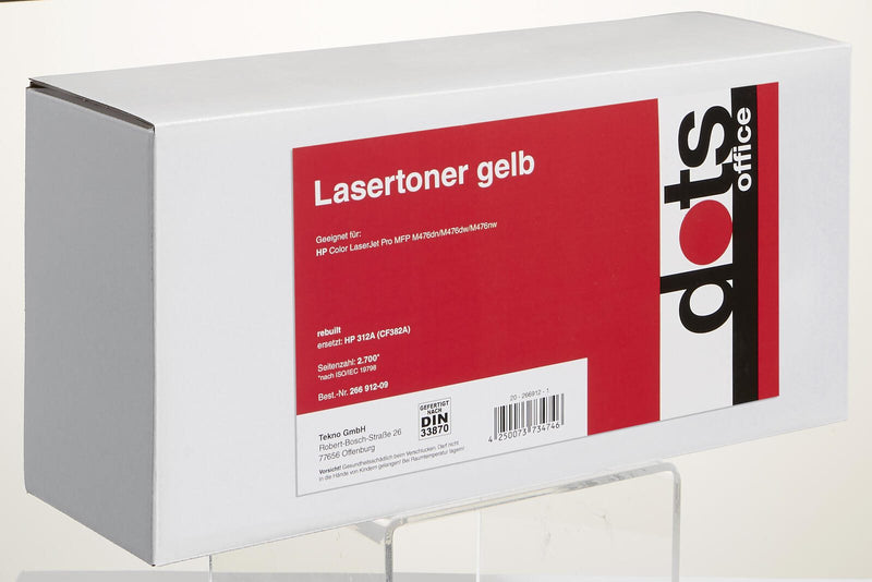 dots Toner kompatibel zu HP 312A (CF382A) gelb