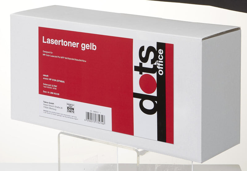 dots Toner kompatibel zu HP 312A (CF382A) gelb