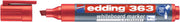 edding 363 Whiteboard-Marker 1.0 - 5.0 mm Rot