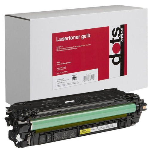 dots Toner kompatibel zu HP 508X (CF362X) gelb