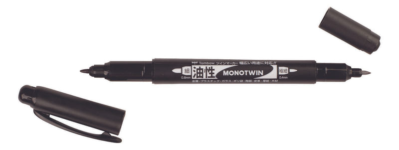 Tombow Permanentmarker-Set 0.4 - 0.8 mm Schwarz