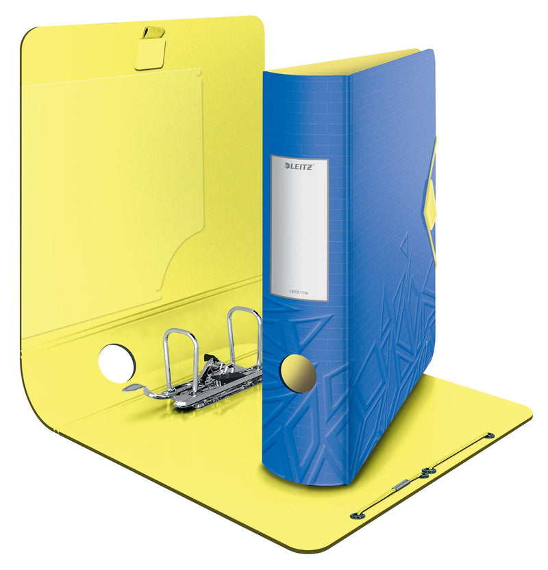 LEITZ Ordner Rückenbreite 8.2 cm DIN A4 Kunststoff blau