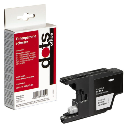 dots Druckerpatrone kompatibel zu brother LC-1240BK schwarz