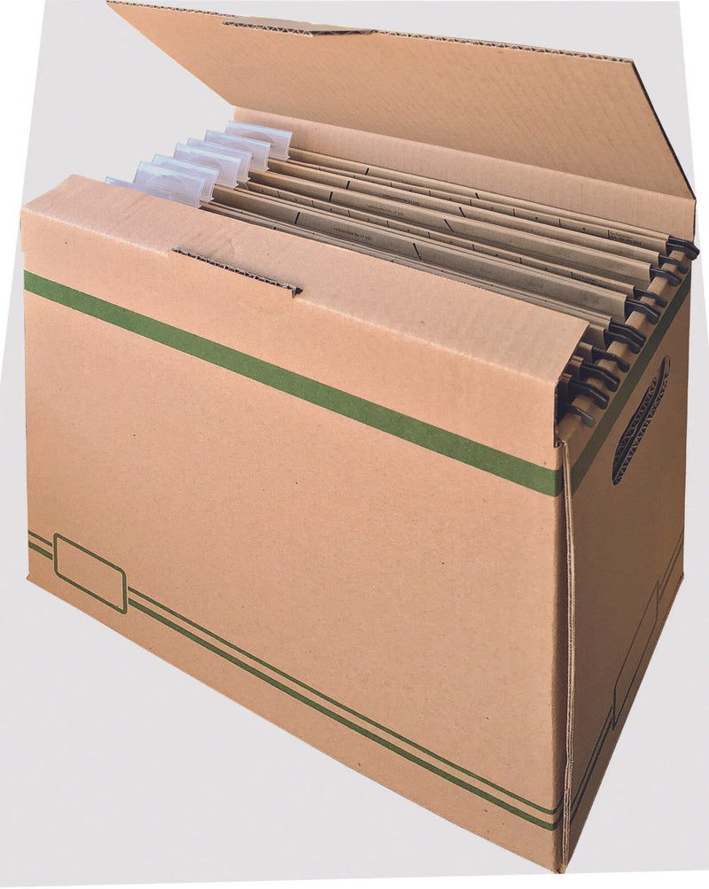 Cartonia Archivboxen für Hängeregistraturen 33,7 x 15,5 x 25,0 cm