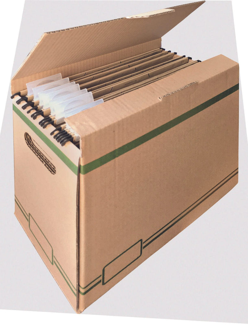 Cartonia Archivboxen für Hängeregistraturen 33,7 x 15,5 x 25,0 cm