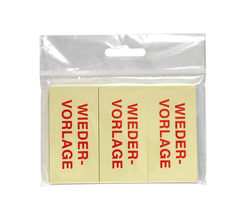inFO WIEDERVORLAGE Haftmarker 3,5 x 7,0 cm