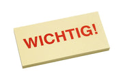 inFO WICHTIG! Haftmarker 3,5 x 7,0 cm