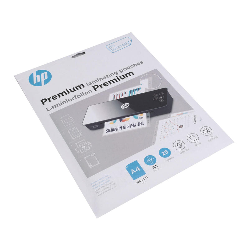 HP Laminierfolien glänzend 125 mikron A4