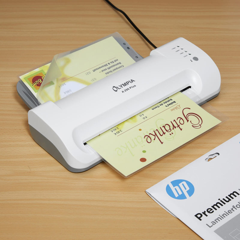 HP Laminierfolien glänzend 125 mikron A4