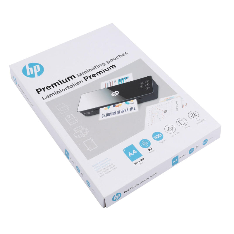 HP Laminierfolien glänzend 80 mikron A4