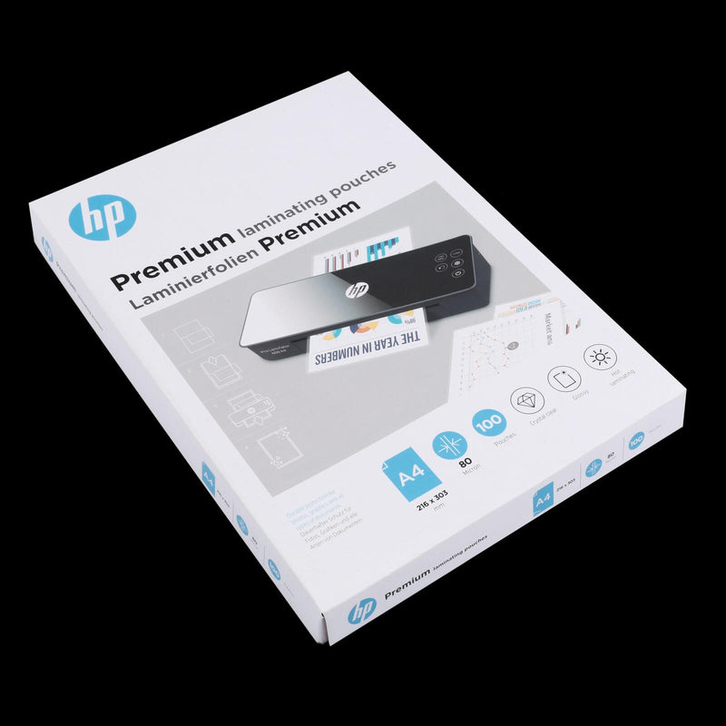 HP Laminierfolien glänzend 80 mikron A4