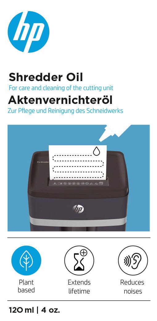 HP Aktenvernichter-Öl 120 ml