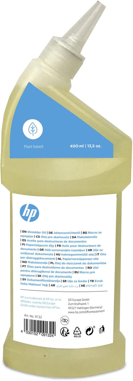 HP Aktenvernichter-Öl 400 ml