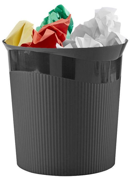 HAN Papierkorb 13,0 l schwarz