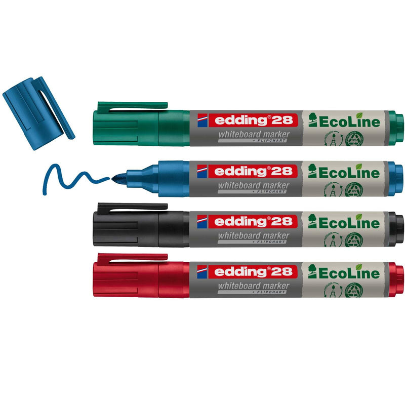 edding 28 Whiteboard-Marker 1.5 - 3.0 mm Mehrfarbig