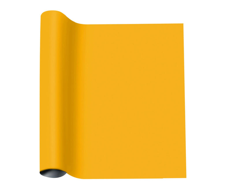 plottiX Aufbügelfolie 32 cm x 50 cm sonnengelb