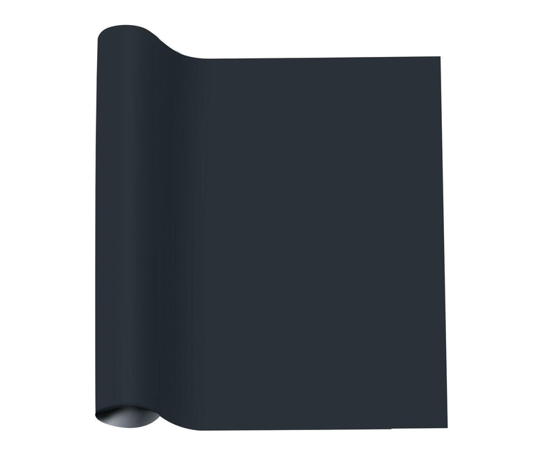 plottiX Aufbügelfolie 32 cm x 50 cm dunkelgrau