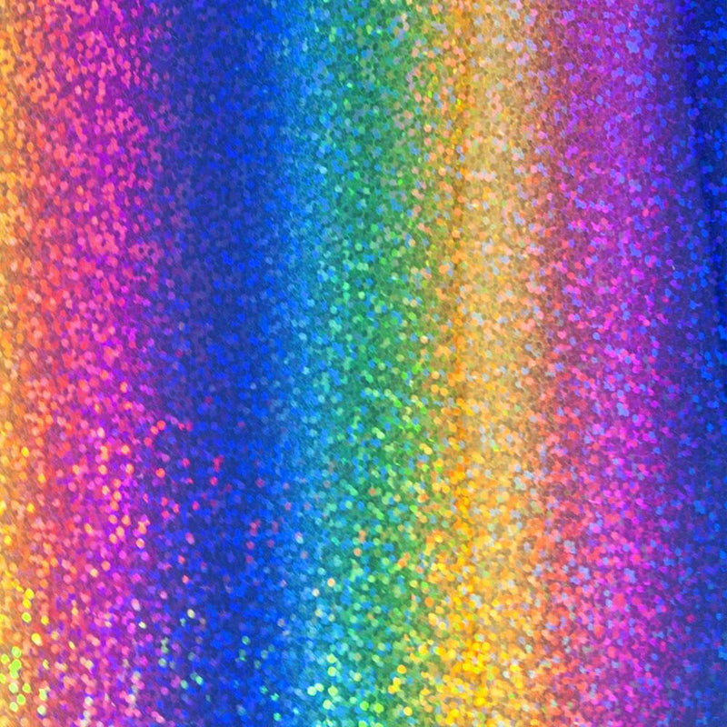 plottiX Aufbügelfolie 32 cm x 50 cm regenbogen