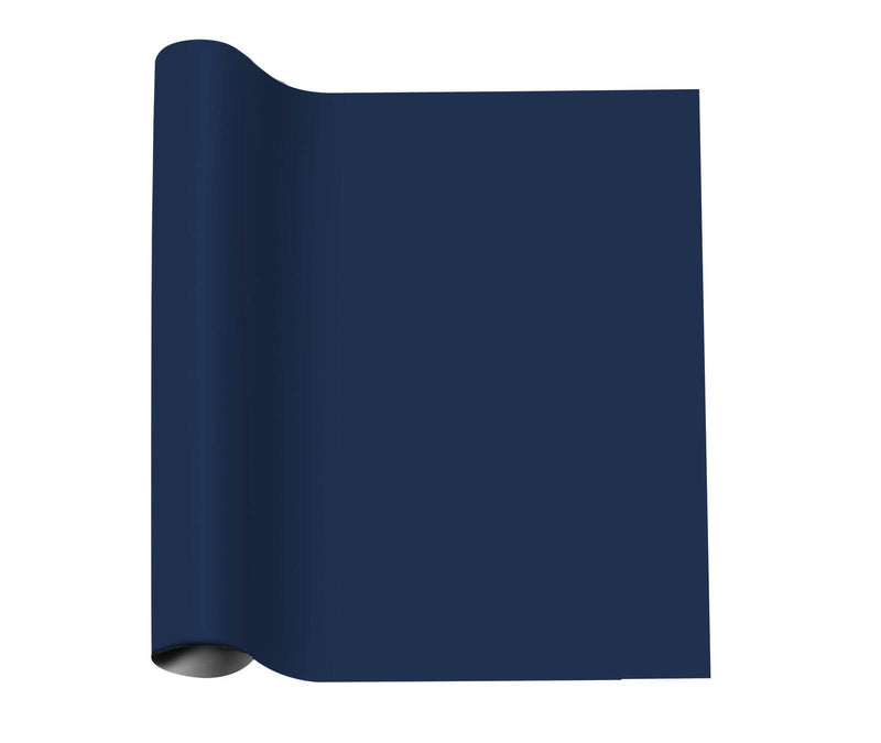 plottiX Aufbügelfolie 32 cm x 50 cm navyblau