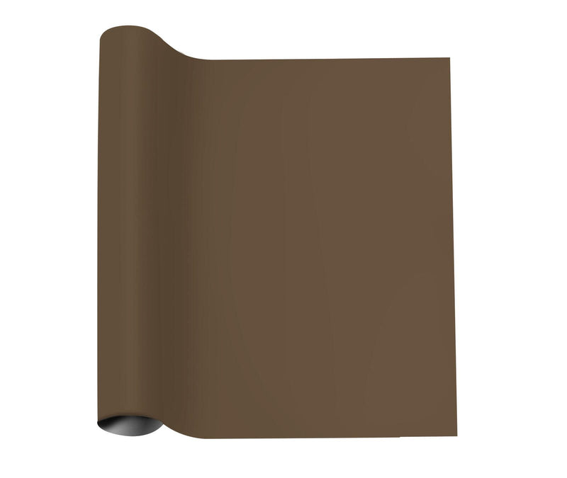 plottiX Aufbügelfolie 32 cm x 50 cm braun
