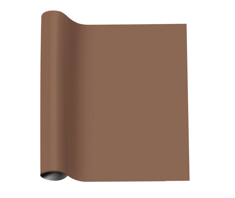 plottiX Aufbügelfolie 32 cm x 50 cm kaffee