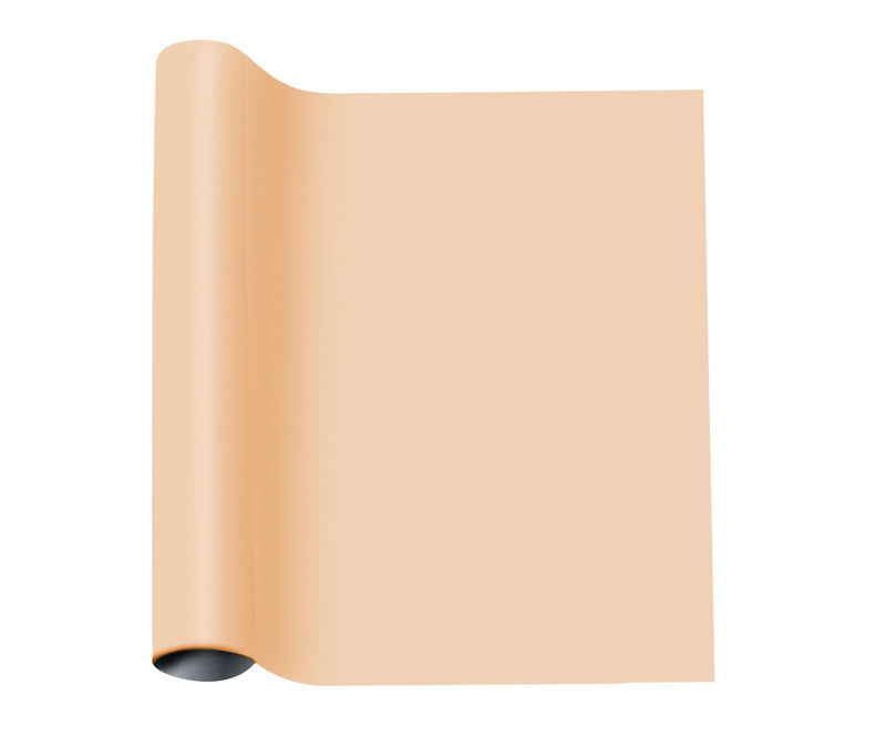 plottiX Aufbügelfolie 32 cm x 50 cm helle Aprikose