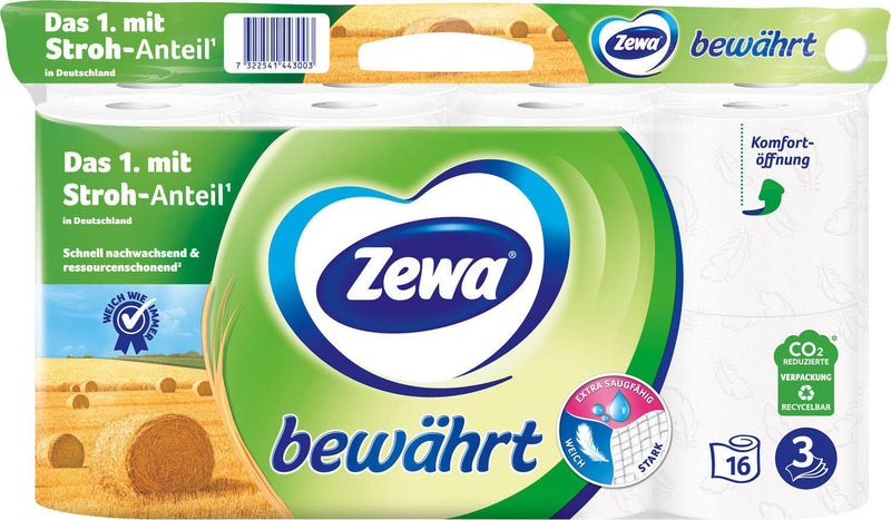 Zewa Toilettenpapier 3-lagig