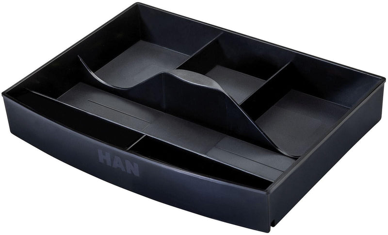 HAN Schubladeneinsatz Polystyrol schwarz