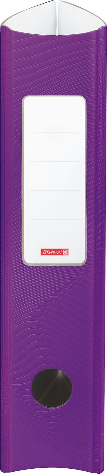 BRUNNEN Ordner Rückenbreite 7 cm DIN A4 Kunststoff purple