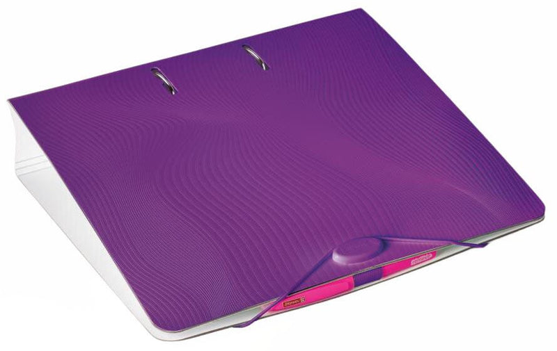 BRUNNEN Ordner Rückenbreite 7 cm DIN A4 Kunststoff purple