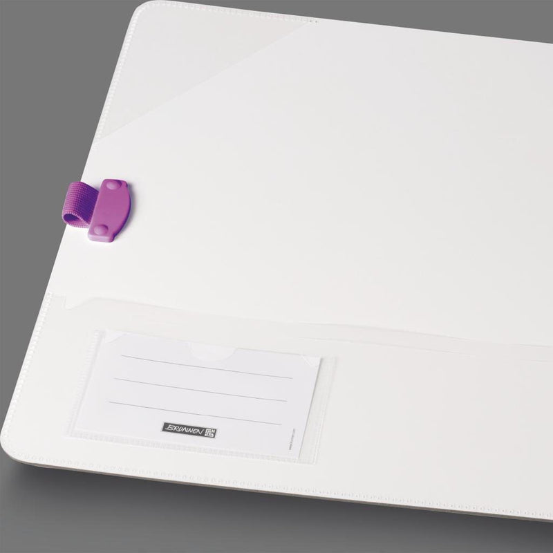 BRUNNEN Ordner Rückenbreite 7 cm DIN A4 Kunststoff purple