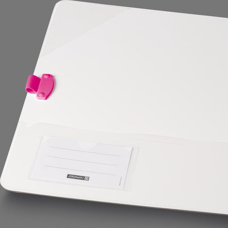 BRUNNEN Ordner Rückenbreite 7 cm DIN A4 Kunststoff pink